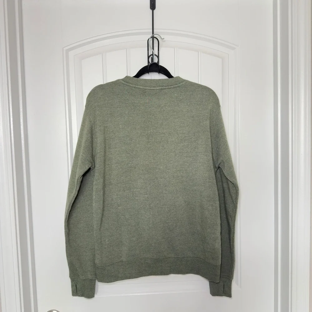 Ocean‎ Beach Soft Green Medium Solvang California Crewneck Sweatshirt Cozy Soft